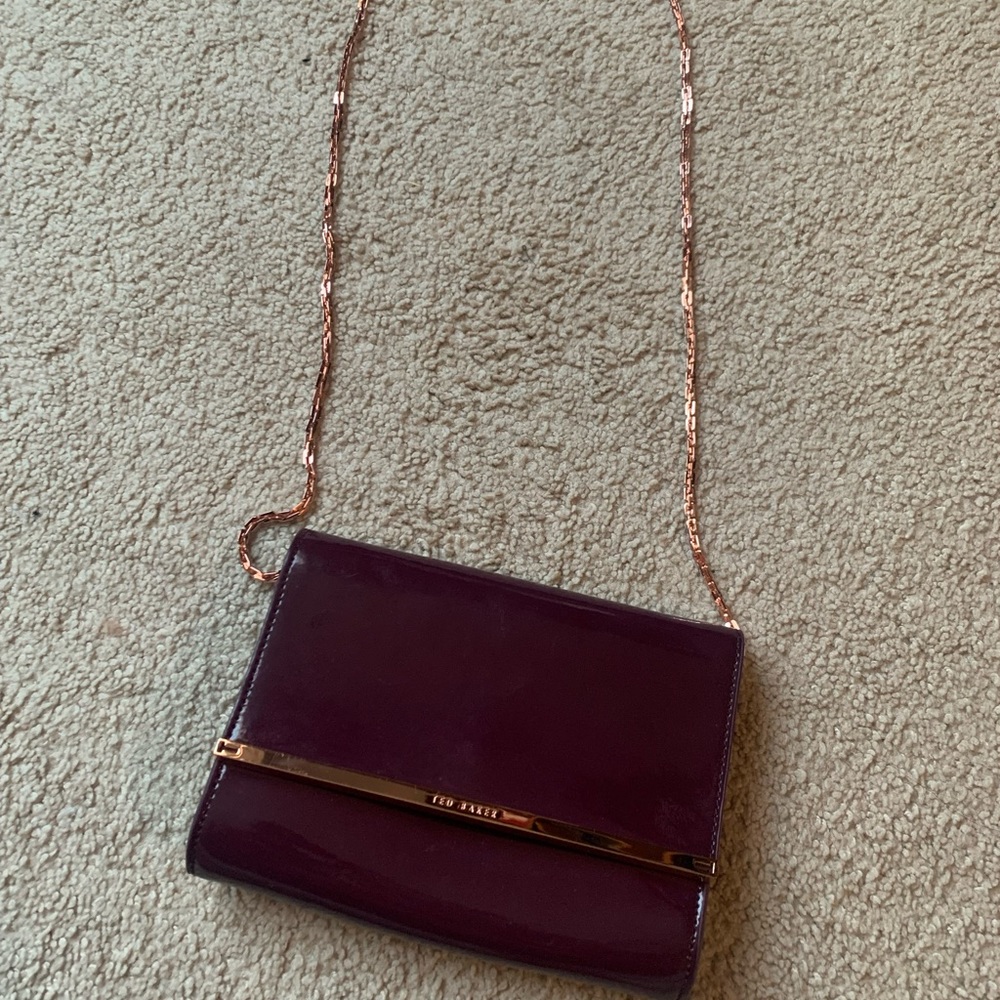 Ted Baker burgundy crossbody